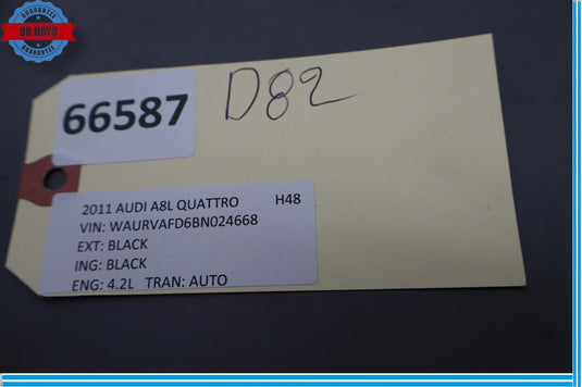 11-18 Audi A8 Quattro Front Left Driver Side Wing Mirror Trim Cover Oem