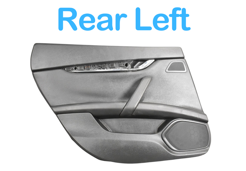Load image into Gallery viewer, 14-17 Maserati Quattroporte Rear Left Driver Side Interior Door Cover Panel Oem
