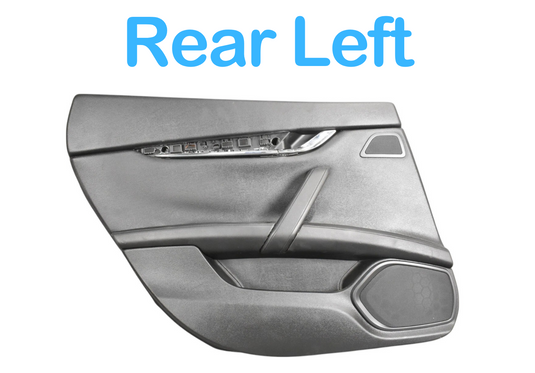 14-17 Maserati Quattroporte Rear Left Driver Side Interior Door Cover Panel Oem
