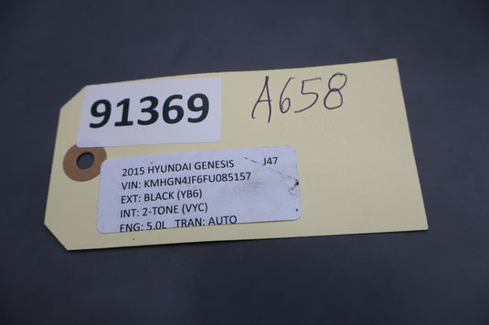 15-20 Hyundai Genesis G80 Front Left Side Dash Outer Air Outlet Vent Trim Oem