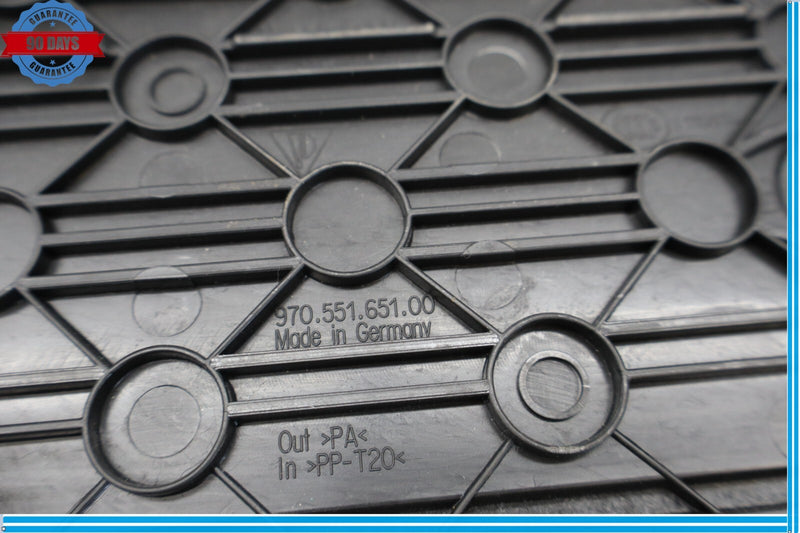 Load image into Gallery viewer, 10-16 Porsche Panamera 970 Rear Trunk Back Panel Cover Black 97055165100 Oem
