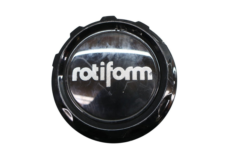 Load image into Gallery viewer, Rotiform Gloss Black Wheel Center Cap Hub Cap 1005-43GB/1005-44GBS 2.75" Oem
