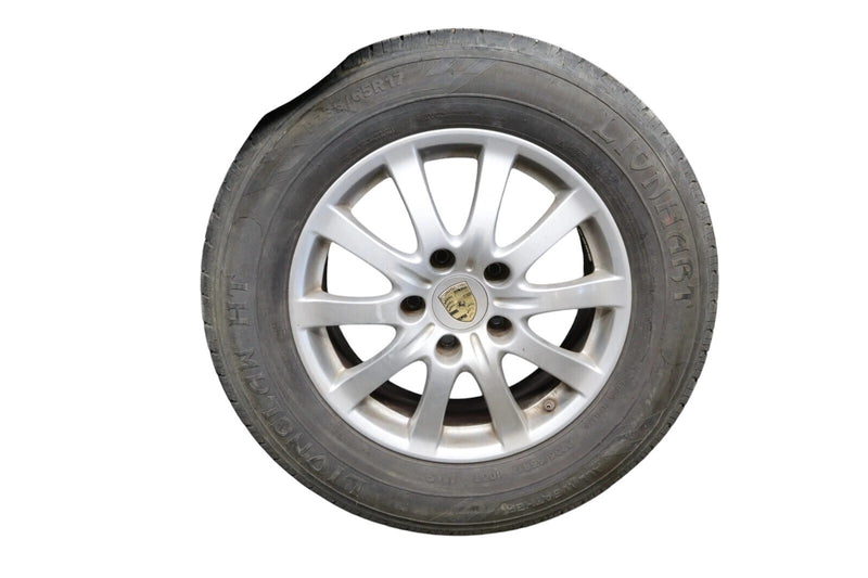 Load image into Gallery viewer, 03-10 Porsche Cayenne 7.5X17 17" Wheel Tire Rim Assembly 10 Spoke 7L5601025P Oem
