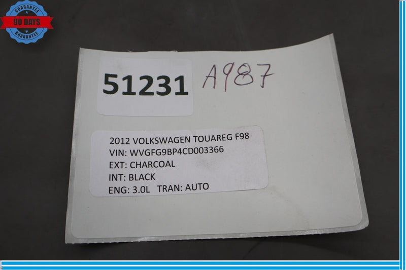 Load image into Gallery viewer, 11-17 Volkswagen VW Touareg Front Left Side Door Quarter Auto Vent Glass Oem
