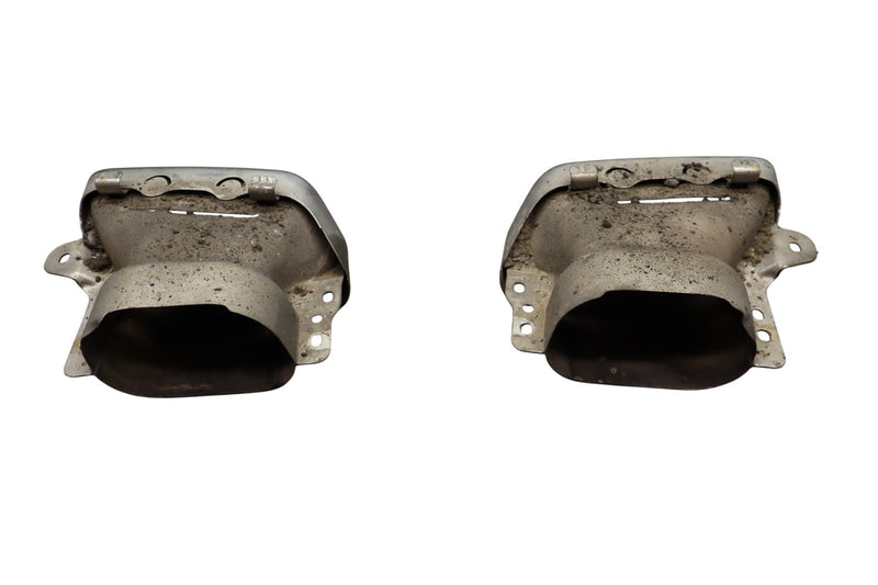 Load image into Gallery viewer, 10-17 Mercedes GL450 Rear Left &amp; Right Side Bumper Exhaust Muffler Tips Oem
