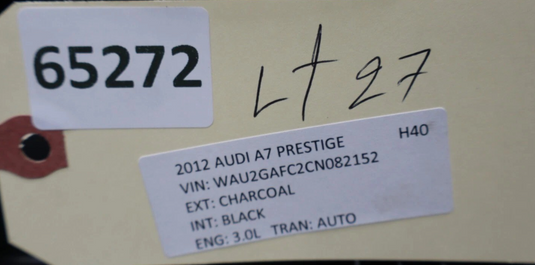 12-17 Audi A7 A7 Quattro S7 Rear Tailgate Trunk Lower Trim Panel 4G8867979A Oem