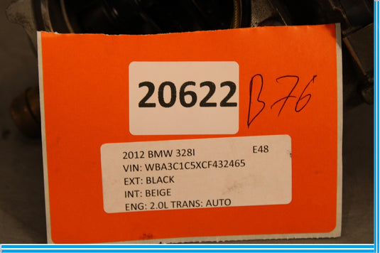 12-20 BMW 320i 328i F30 Engine Throttle Body Valve Assembly Oem