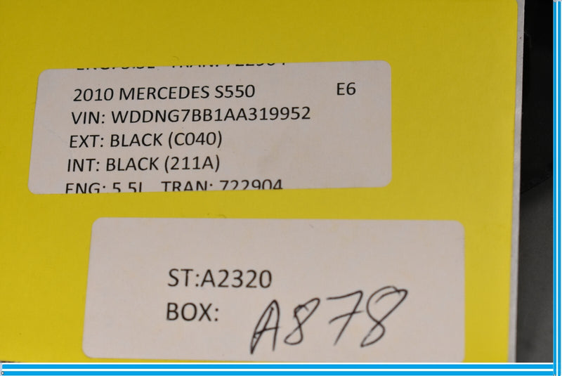 Load image into Gallery viewer, 08-12 Mercedes S550 S600 Front Left Driver Side Seat Trim Cover Panel Oem
