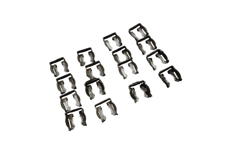 Load image into Gallery viewer, 03-08 Mercedes R230 SL500 Engine Fuel Injector Retaining Clip Mount Set Oem
