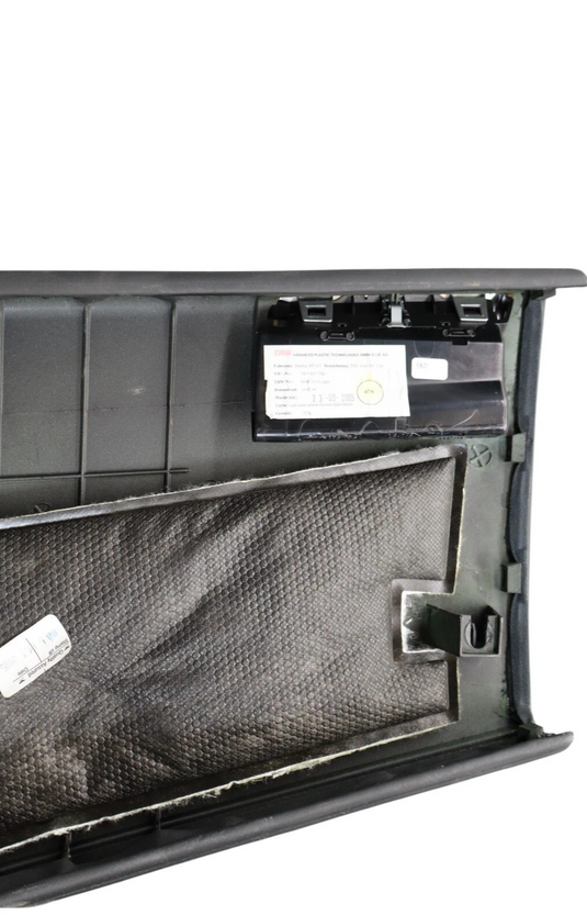 06-12 Bentley Continental Front Right Side B Pillar Trim Cover Black Oem