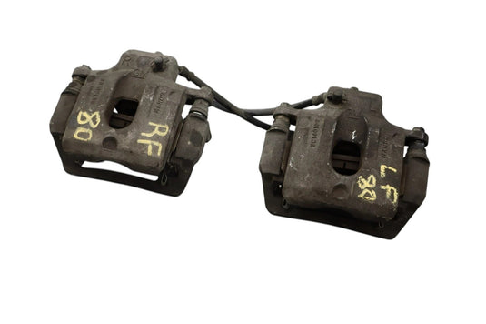 07-17 GMC Acadia Denali Rear Left & Right Side Brake Caliper W/ Bracket Set Oem