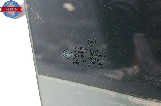 03-12 Mercedes SL500 SL550 Front Right Side Door Window Glass A2307250210 Oem