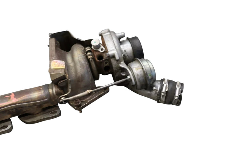 Load image into Gallery viewer, 11-18 Mercedes S550 CL550 W221 Left Side Turbocharger Turbo Charger Manifold Oem
