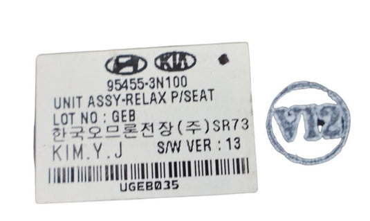 11-13 Hyundai Equus Front Right Passenger Seat Memory Control Module Unit Oem