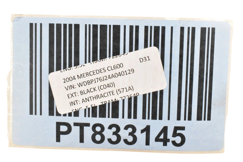 Load image into Gallery viewer, 00-06 Mercedes CL500 CL600 W215 Emergency Spare Tire Jack Tool Kit Oem
