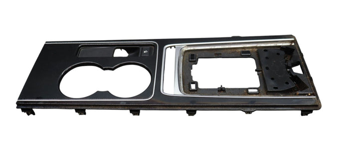 17-20 Jaguar XE X260 Front Center Console Cup Holder Panel Black GX73044E04A Oem