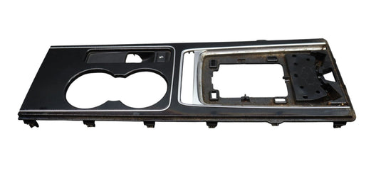 17-20 Jaguar XE X260 Front Center Console Cup Holder Panel Black GX73044E04A Oem