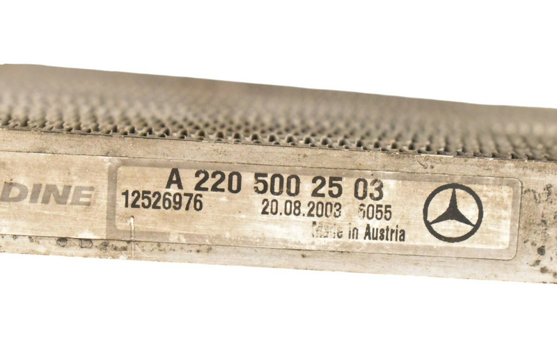 Load image into Gallery viewer, 03-08 Mercedes CL500 CL600 W215 Auxiliary Water Cooler Radiator 2205002503 Oem
