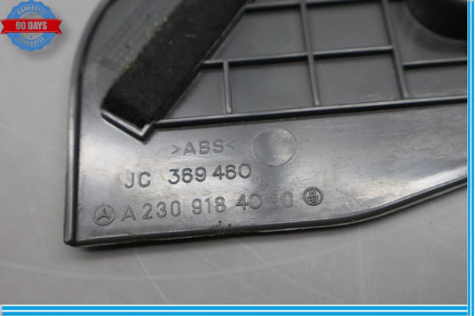 03-12 Mercedes R230 SL500 Front Right Side Seat Outer Rear Cover Trim Oem