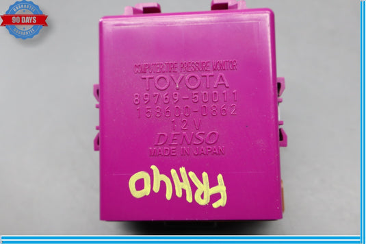 07-12 Lexus LS460 LS460L TPMS Tire Pressure Monitor Receiver Module Unit Oem