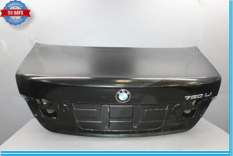 Load image into Gallery viewer, 09-15 BMW 750Li F01 F02 Rear Trunk Lid Shell Tail Gate Boot Cover Black Oem
