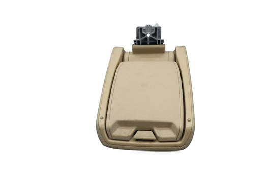 12-18 Audi A7 Center Console Armrest Arm Rest Pad Cover Leather Beige OEM