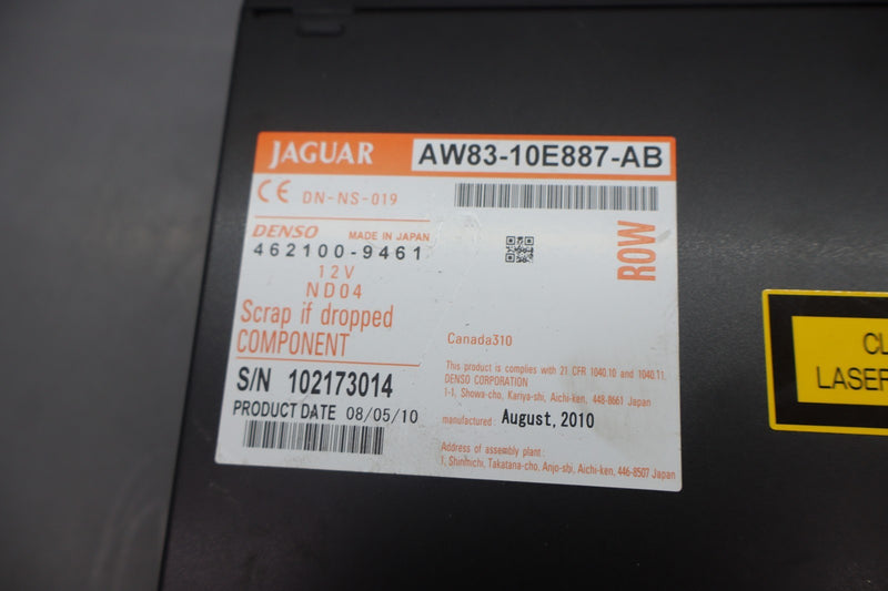 Load image into Gallery viewer, 07-15 Jaguar X150 XK XKR XF XFR Car Navigation DVD CD Player GPS AW8310E887 Oem
