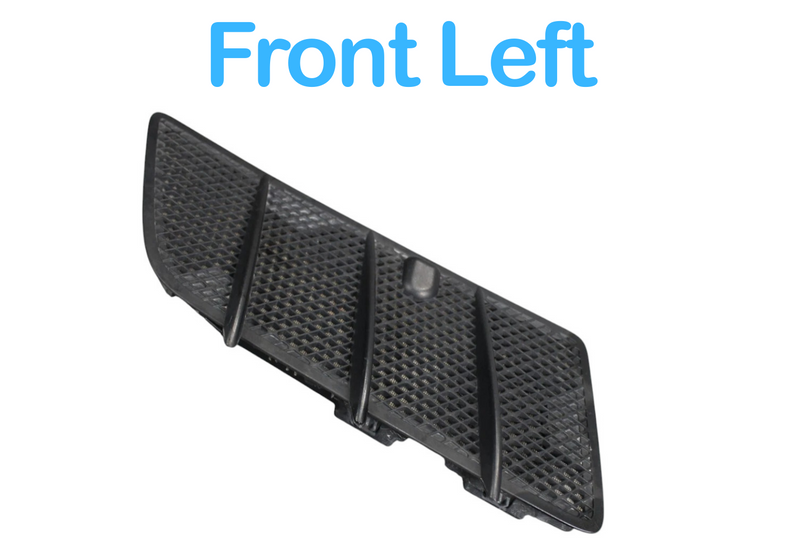 Load image into Gallery viewer, 06-12 Mercedes X164 ML350 GL450 Front Left Driver Side Hood Vent Grill Black OEM
