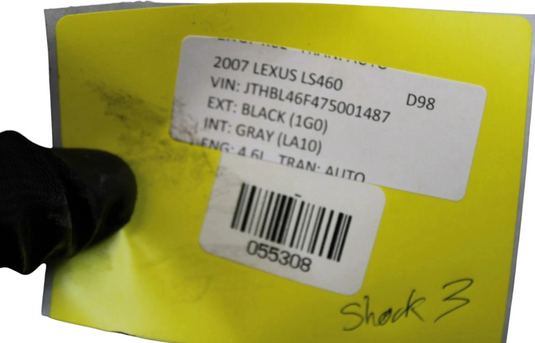 2007 - 2012 LEXUS LS460 RWD FRONT LEFT SHOCK ABSORBER STRUT & COIL SPRING OEM