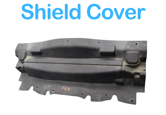 07-15 Jaguar X150 XK XKR Engine Motor Radiator Upper Deflector Shield Cover Oem