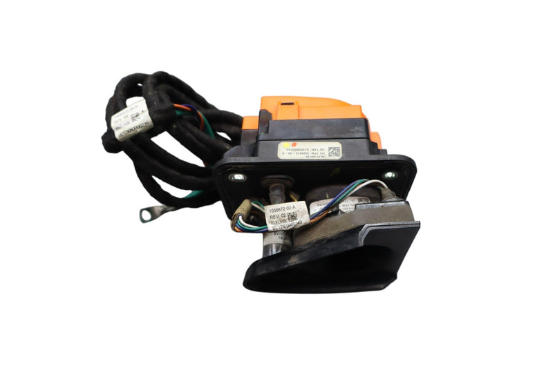 Load image into Gallery viewer, 12-16 Tesla Model S Battery Charging Charger Inlet Port W/ Wiring Harness Oem
