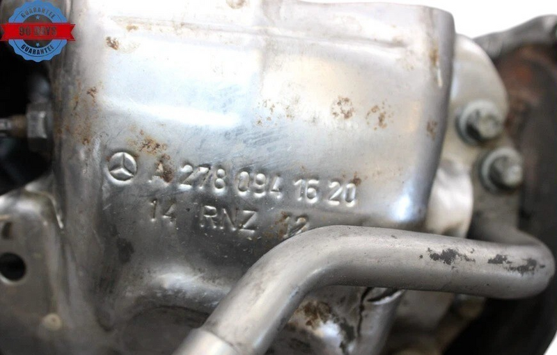 Load image into Gallery viewer, 11-18 Mercedes W218 S550 CLS550 Right Turbocharger Turbo Charger Manifold Oem
