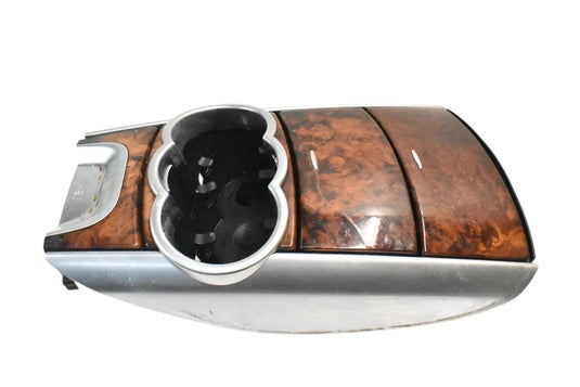 06-13 Mercedes W251 R350 R500 Front Center Console Cup Holder Ashtray Wood Oem