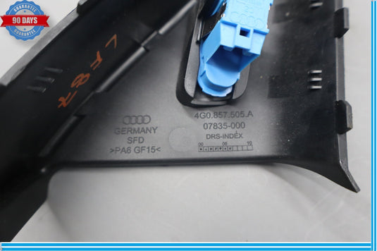 12-18 Audi A6 Quattro Front Left Driver Interior Corner Door Window Trim Oem