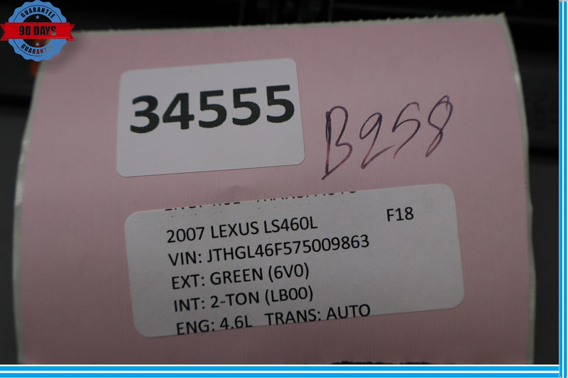 Load image into Gallery viewer, 07-12 Lexus LS460 LS460L Left Center Console Lid Latch Cover Trim Panel Oem
