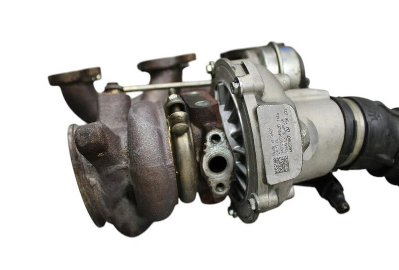 Load image into Gallery viewer, 14-20 Maserati Ghibli Front Left Side Turbo Charger Turbocharger Manifold Oem
