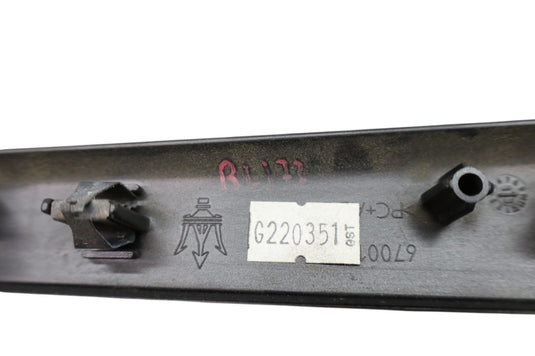 14-19 Maserati Ghibli Rear Left Side Door Interior Trim Molding 670010894 Oem