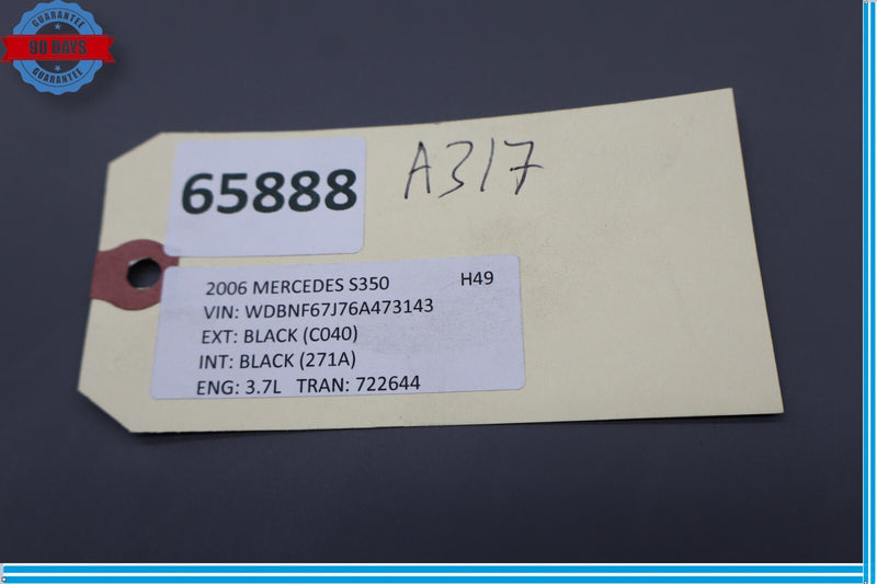 Load image into Gallery viewer, 00-06 Mercedes W220 S350 S430 S55 Rear Left Side Exterior Door Handle Oem
