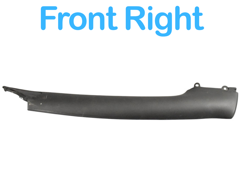 Load image into Gallery viewer, 07-11 Bentley Continental GT GTC Front Right Interior A-Pillar Trim Black Oem
