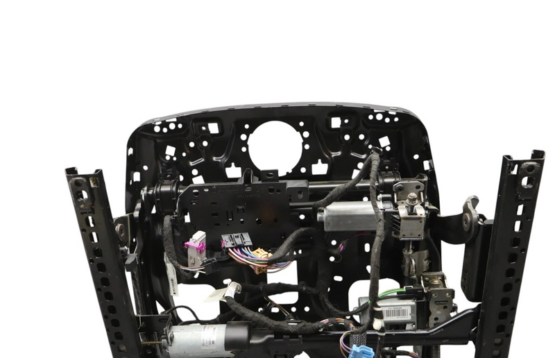 Load image into Gallery viewer, 11-17 Volkswagen VW Touareg Front Right Lower Seat Track Rail Frame W/ Motor Oem
