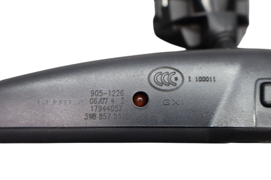 03-09 Bentley Continental GT Front Interior Rear View Mirror Black Oem