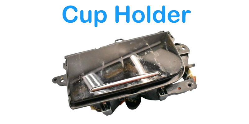 Load image into Gallery viewer, 11-14 Audi A8 Quattro Centre Console Cup Holder Trim Cover 4H2858601 Oem
