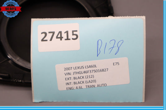 07-12 Lexus LS460 LS460L Dash Dashboard Center Speaker Cover Trim Oem
