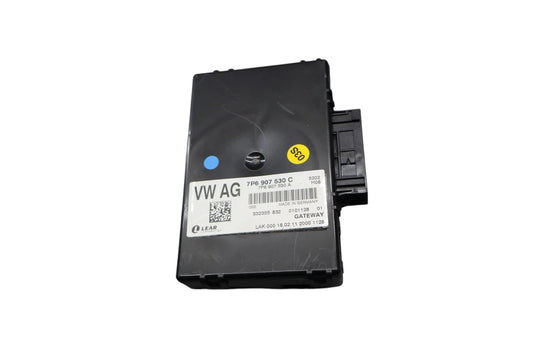 11-17 Volkswagen Touareg Gateway Control Module Unit Black 7P6907530 OEM