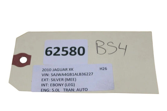 07-15 Jaguar XK X150 Rear Left & Right Side Upper Seat Cushion Leather Oem