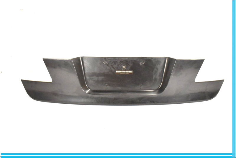Load image into Gallery viewer, BMW F01 F02 740 750 REAR TRUNK LID LICENSE PLATE MOLDING TRIM COVER PANEL BLACK

