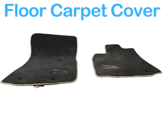 09-15 Jaguar X250 XF XFR Trunk Cargo Spare Floor Carpet Cover Mat Black Oem