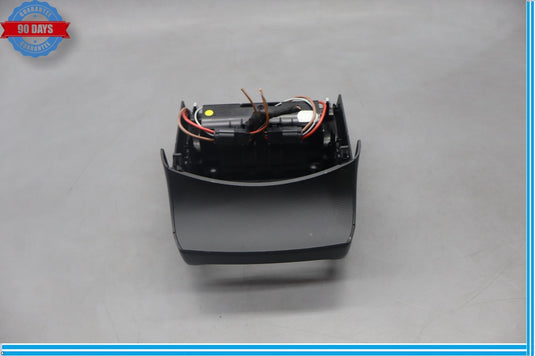 12-18 Audi A6 A7 Quattro Center Console Back Panel & Power Outlet Bezel Oem