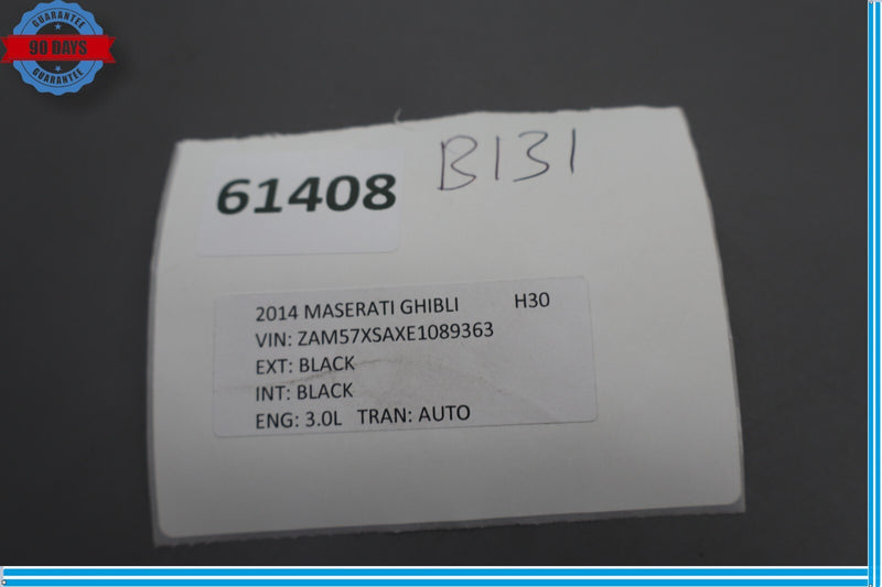 Load image into Gallery viewer, 14-19 Maserati Ghibli Left/Right Side Trunk Quarter Panel Cover Trim Cap Oem
