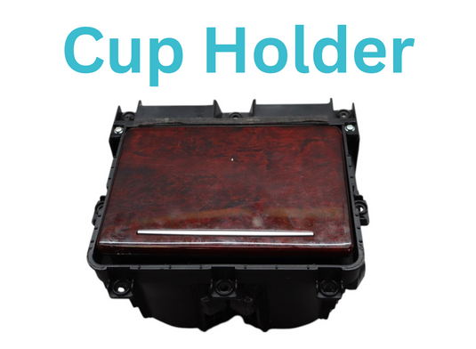 11-13 Hyundai Equus Rear Center Console Cup Holder Compartment Oem